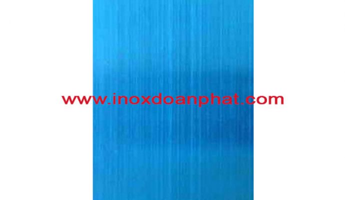 Tấm inox xước xanh