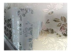 Inox hoa văn hoa hồng trắng