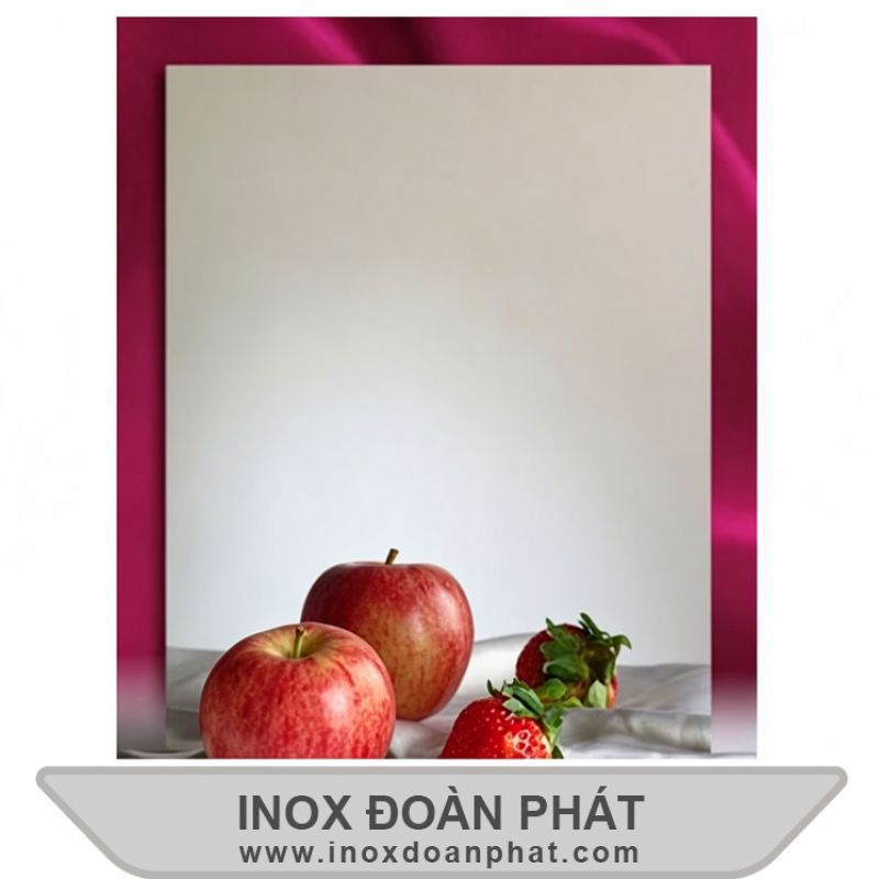 Tấm inox đen gương 8k